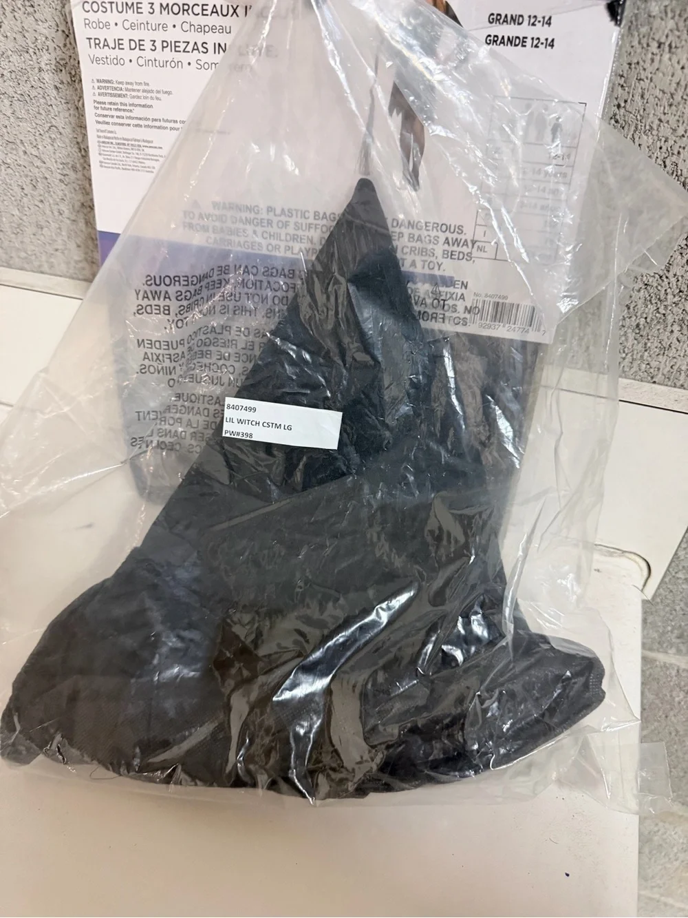 Lil’ Witch Child Costume Large #398